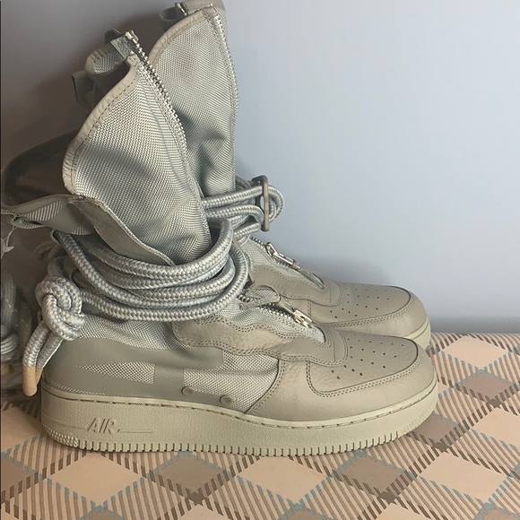 nike sf af1 high grey